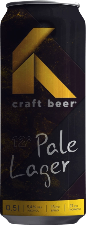 Pale Lager 12° plech 0,5l